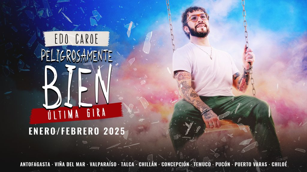 Edo Caroe se despide de "Peligrosamente Bien" con una gira nacional