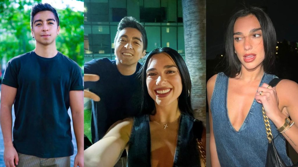 Gabriel Salazar, el influencer chileno que hizo match con Dua Lipa
