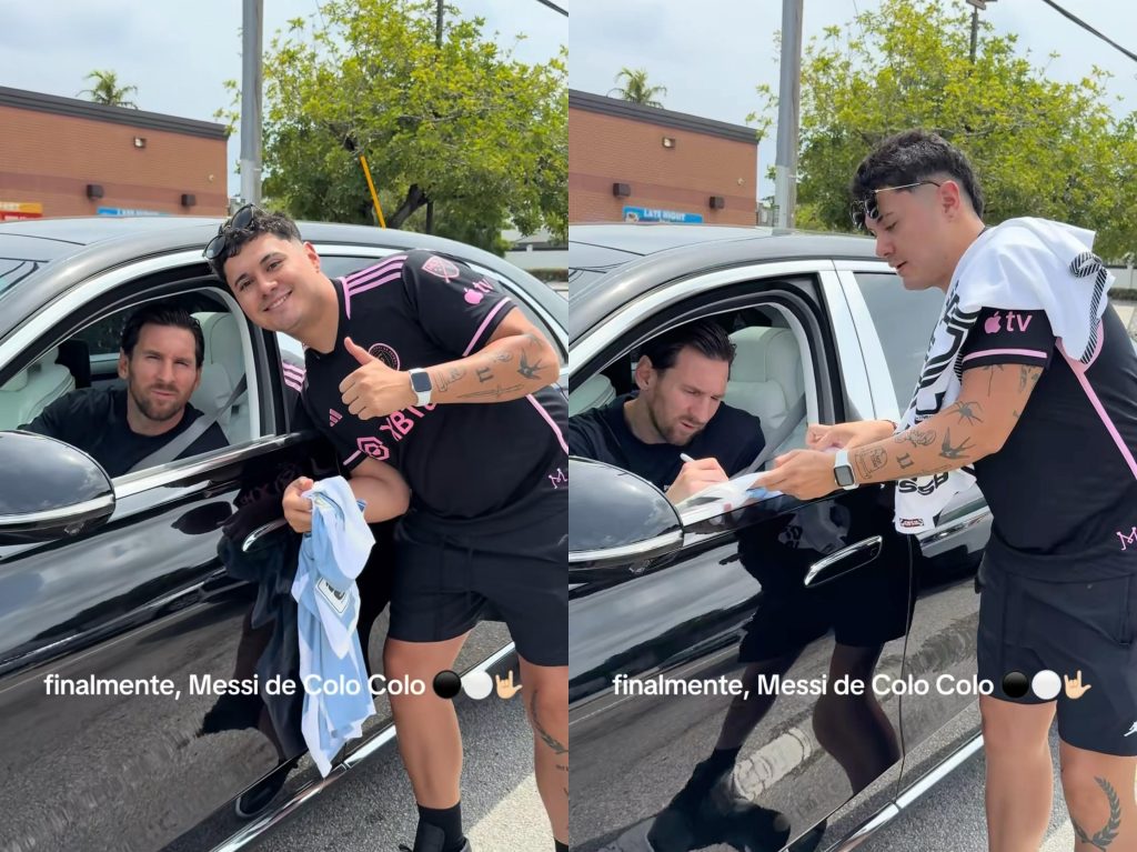 ¡Messi de Colo Colo! Hincha chileno sorprende al crack argentino con un regalo inesperado