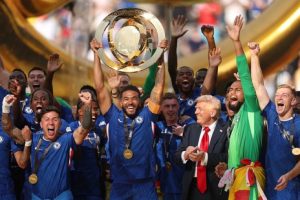 Donald Trump se coló en la premiación del Mundial de Clubes 2025