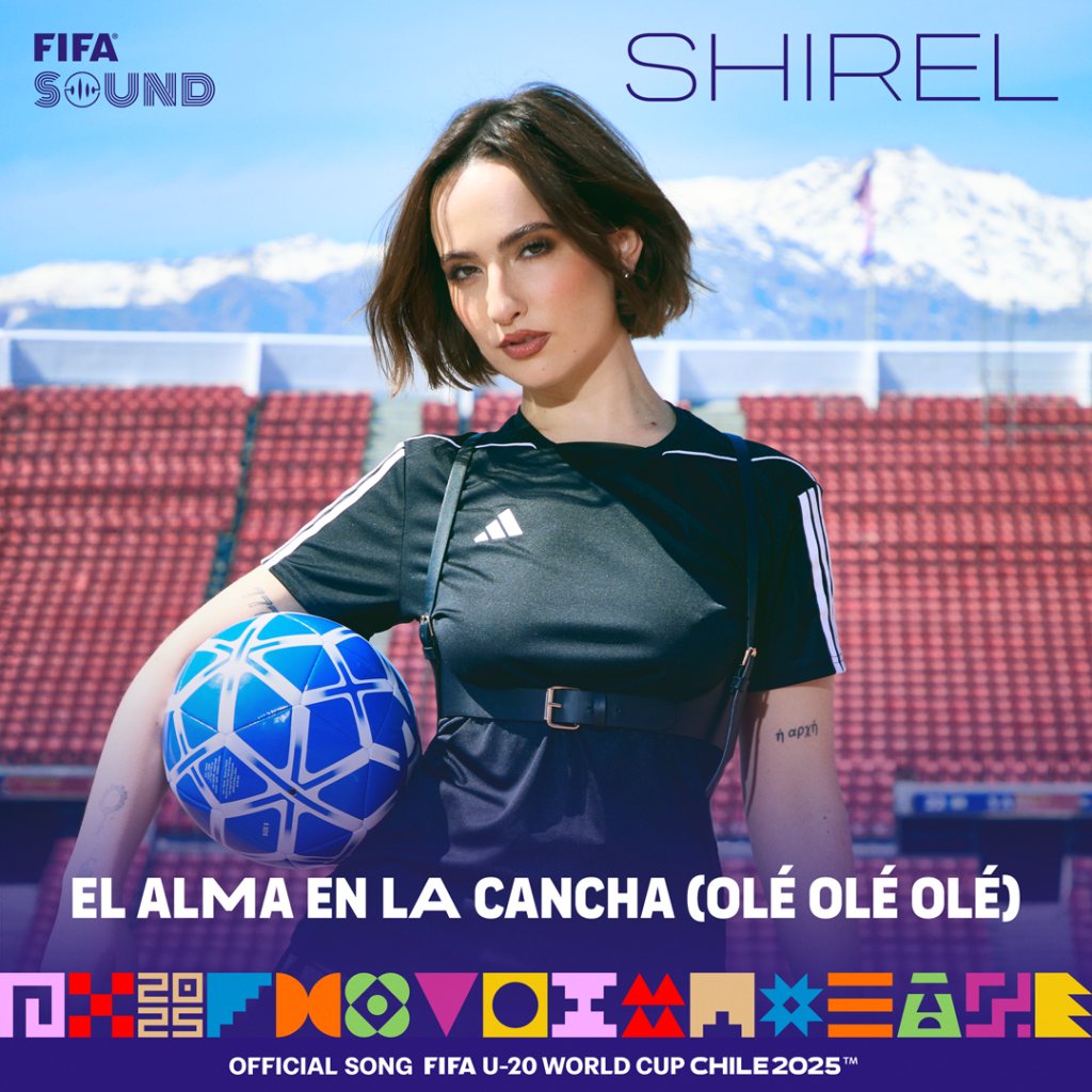Shirel y FIFA presentan la canción oficial del Mundial Sub-20 Chile 2025