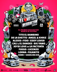 I LOVE REGGAETON: el festival más grande del género aterriza en Chile este 28 de marzo