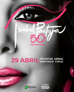 Isabel Pantoja regresa a Chile: precios y detalles de su esperado concierto “50 Años”