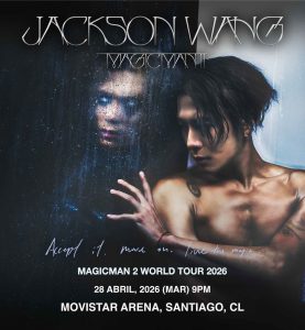 Jackson Wang, el “Chayanne del K-pop”, confirma su regreso a Santiago con su MagicMan 2 World Tour 🇨🇱