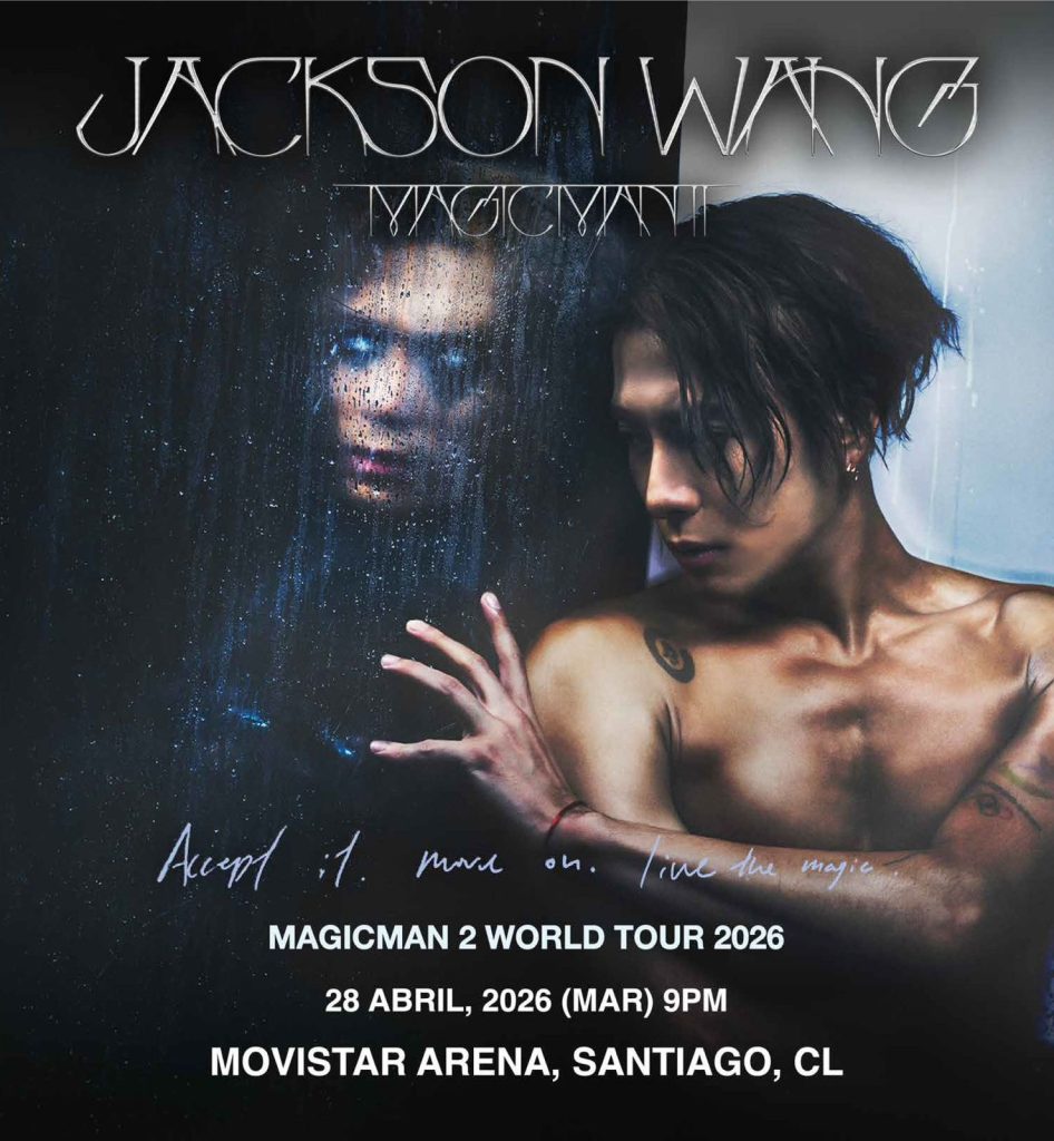 Jackson Wang, el “Chayanne del K-pop”, confirma su regreso a Santiago con su MagicMan 2 World Tour 🇨🇱