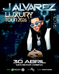 J Álvarez confirma su regreso a Chile y anuncia su primer Movistar Arena en solitario para 2026