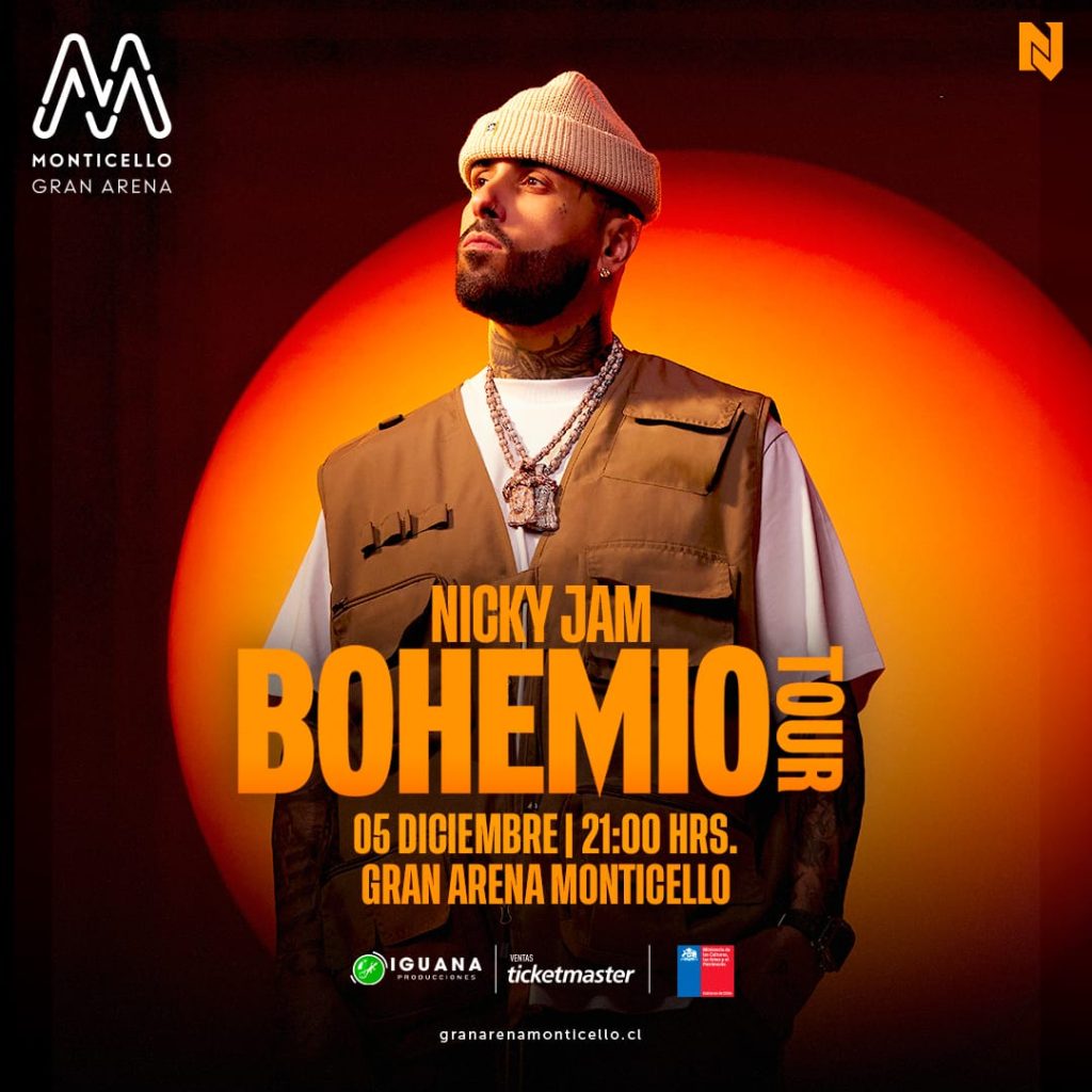 Nicky Jam llega a Gran Arena Monticello con “Bohemio Tour”: ¿Dónde comprar las entradas?