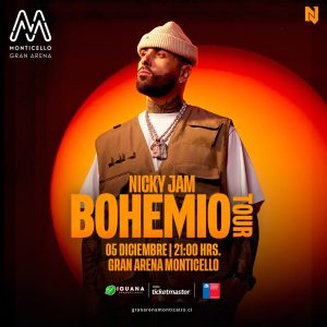 Nicky Jam llega a Gran Arena Monticello con “Bohemio Tour”: ¿Dónde comprar las entradas?